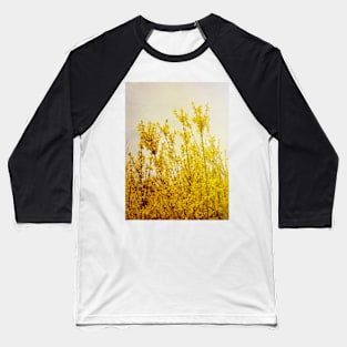 Sun Kissed Yellow Flowers Baseball T-Shirt